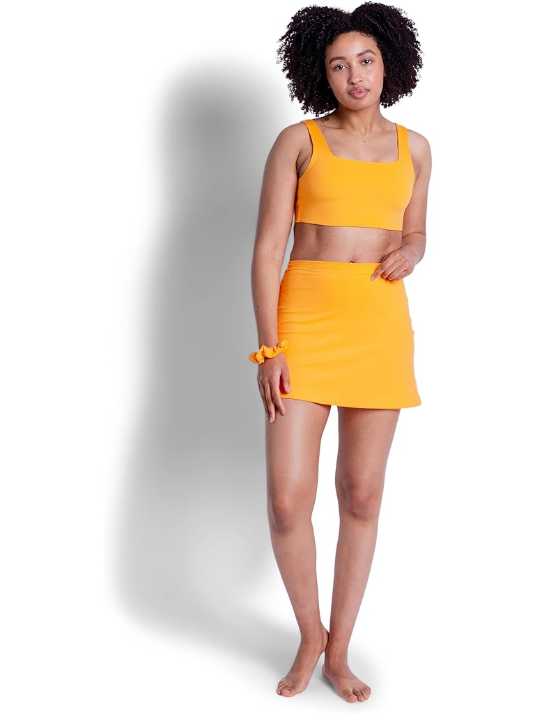 girlfriend collective High-Rise Skort