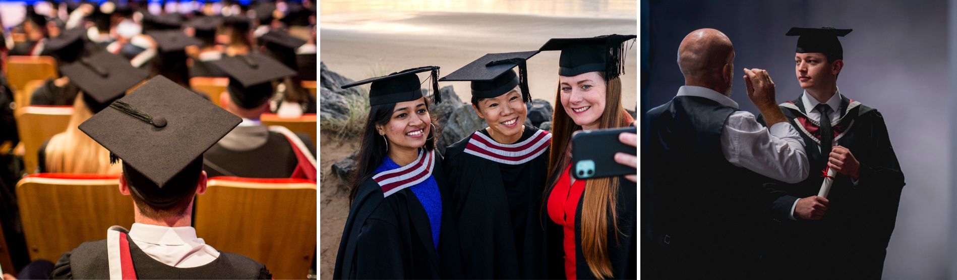 Students at their graduation