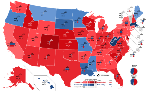 Popular vote by states