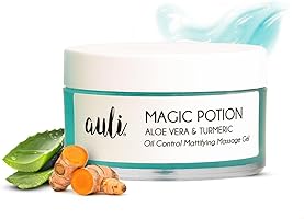 Auli Magic Potion Brightening Gel for Normal to Oily Skin Types | Non-Sticky Turmeric Gel | Lightweight moisturizer |...