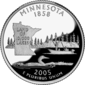 Minnesota quarter dollar coin