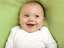 baby laughing 