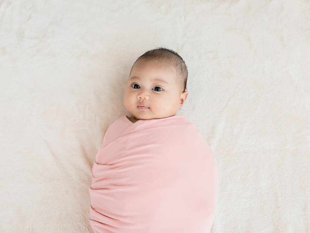 baby in swaddle