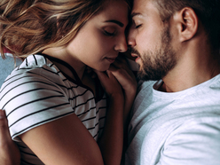 Couple in bed