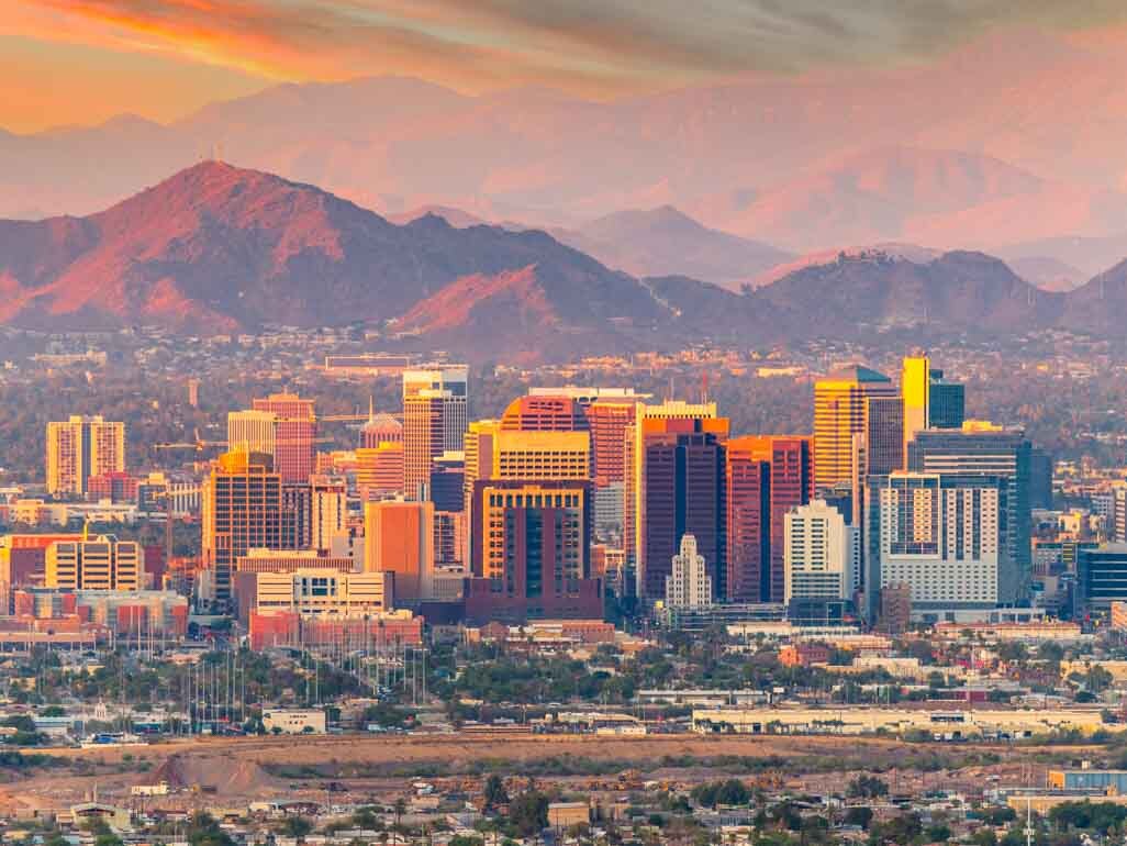 phoenix arizona skyline