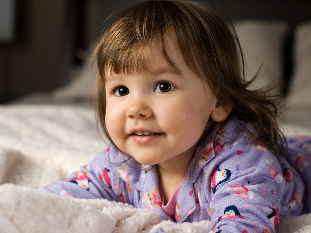 Niña sonriendo