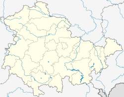 Gera is located in Thuringia