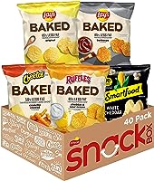 Frito Lay Baked & Popped Mix Variety Pack, (Pack of 40)