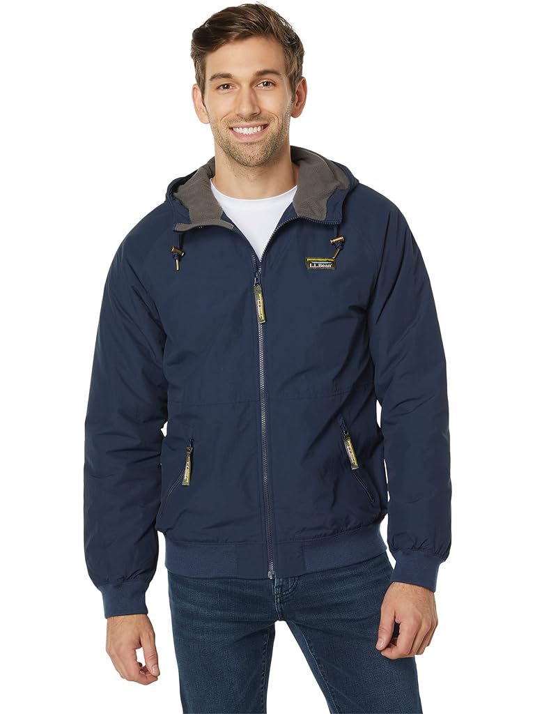 Navy L.L.Bean Insulated Bomber Hoodie