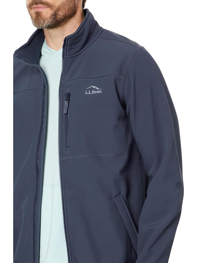 Navy L.L.Bean Windproof Softshell