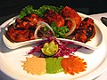 Image 67Chicken tikka, a well-known dish across the globe, reflects the South Asian cooking style. (from Culture of Asia)