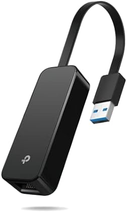 TP-Link USB to Ethernet Adapter (UE306), Supports Nintendo Switch, Foldable USB 3.0 to Gigabit Ethernet LAN Network Adapte...