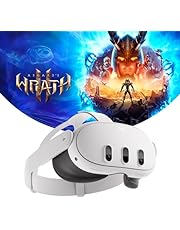 Meta Quest 3 128GB— Breakthrough Mixed Reality — Powerful Performance — Asgard’s Wrath 2 Bundle