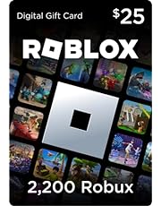 Roblox Digital Gift Code for 2,200 Robux [Redeem Worldwide - Includes Exclusive Virtual Item] [Online Game Code]