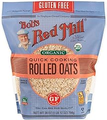 Bob's Red Mill Gluten Free Organic Quick Cooking Oats, 28-ounce