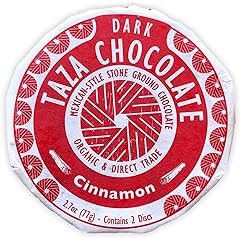 Taza Chocolate Organic Mexicano Disc 50% Dark Chocolate, Cinnamon, 2.7 Ounce (1 Count), Vegan