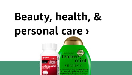 Beauty, health, & personal care