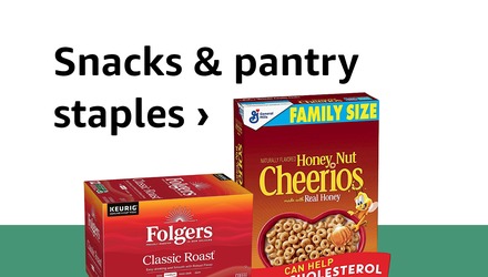 Snacks and pantry staples