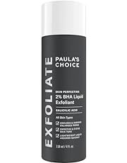 Paulas Choice--SKIN PERFECTING 2% BHA Liquid Salicylic Acid Exfoliant--Facial Exfoliant for Blackheads, Enlarged Pores, Wrinkles &amp; Fine Lines, 4 oz Bottle