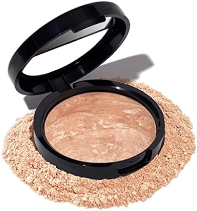 LAURA GELLER NEW YORK Award-Winning Baked Balance-n-Brighten Color Correcting Powder Foundation - Buildable Light to Mediu...