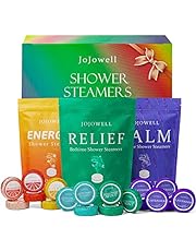 Shower Steamers Aromatherapy - 18 Pack Shower Bombs Birthday Gifts for Women, Gifts for Mom, Organic with Eucalyptus Mint Lavender Watermelon Grapefruit Essential Oils Stress Relief