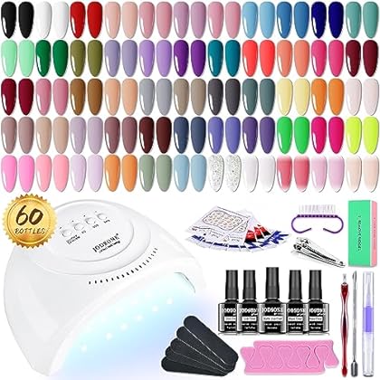 JODSONE Gel Nail Polish Set 32 Color Gel Polish Kit