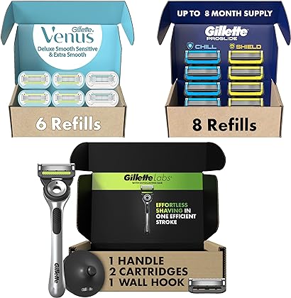 Gillette and Venus Razors & Refills