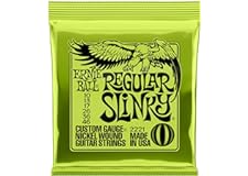 Ernie Ball Regular Slinky Nickel Wound Electric Guitar Strings - 10-46 Gauge