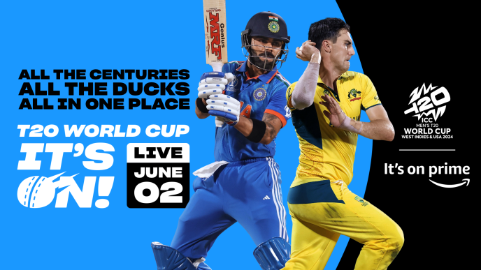 ICC T20 World Cup on Prime Video 