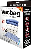 Tevo Space Saving Vacuum Storage Bags,Multicolor(5-Piece)