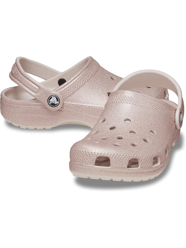 Crocs Kids Classic Glitter Clog (Little Kid/Big Kid)