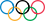 Logo van de Olympische Spelen