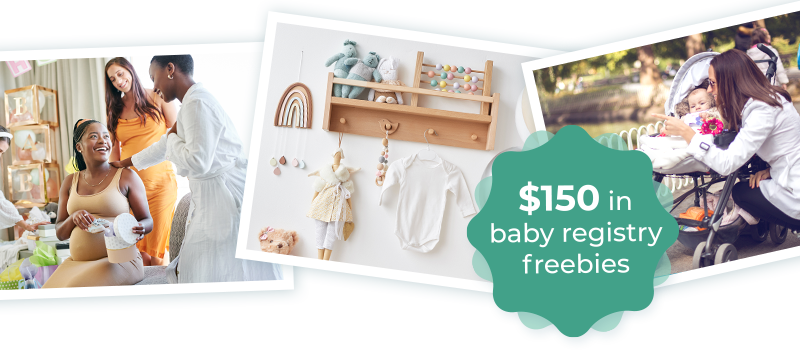 $150 in baby registry freebies