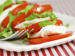 tomato and mozzarella salad