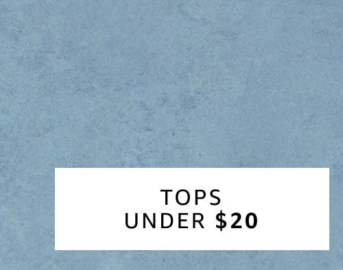 Tops Under $20