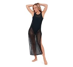 Women's Standard Crochet Maxi Dress with Slit