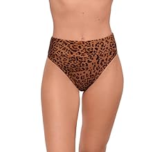 Women's Standard Wide Band Leg High Waist Bikini Bottom