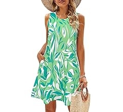 SimpleFun Women Summer Tank Dress