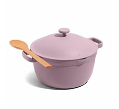 Our Place Perfect Pot - 5.5 Qt. Nonstick Ceramic Sauce Pan with Lid | Versatile Cookware for Stovetop and Oven | Steam, Bak…