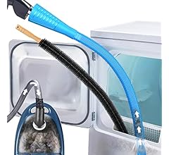 Sealegend 2 Pieces Dryer Vent Cleaner Kit and Dryer Lint Brush Vacuum Hose Attachment Brush Lint Remover Power Washer and D…