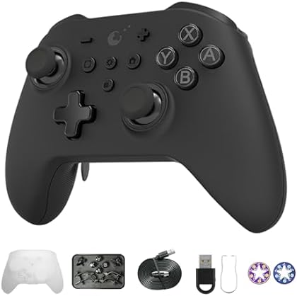 AKNES Guli Kit KK3 Max Bluetooth Controller, 4 Back Buttons,Hall Joysticks and Triggers,Maglev/Rotor/HD Vibration,1000Hz P...