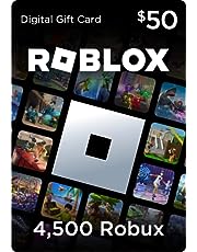 Roblox Digital Gift Code for 4,500 Robux [Redeem Worldwide - Includes Exclusive Virtual Item] [Online Game Code]