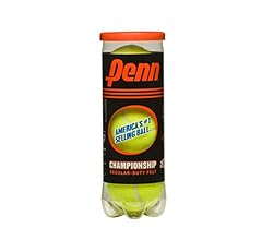 Championship- Regular Duty Felt Pressurized Tennis Balls - 1 Can, 3 Balls