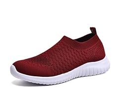 Women's Athletic Walking Shoes Slip on Casual Mesh Soft Breathabale Sneakers