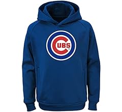 MLB Youth 8-20 Team Color Polyester Performance Primary Logo Pullover Sweatshirt Hoodie