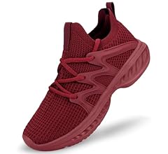 Women Running Shoes Lightweight Tennis Shoes Non Slip Gym Workout Shoes Breathable Mesh Walking Womens Sneakers