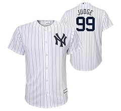 Aaron Judge New York Yankees MLB Kids 4-7 White Home Player Jersey