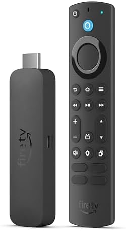 Amazon Fire TV Stick 4K Max streaming device, supports Wi-Fi 6E, free & live TV without cable or satellite