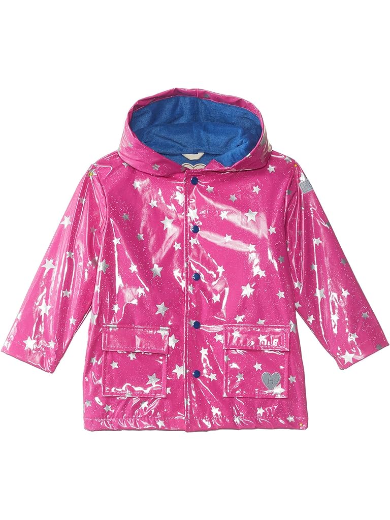 Hatley Kids Glitter Stars Raincoat (Toddler/Little Kids/Big Kids)