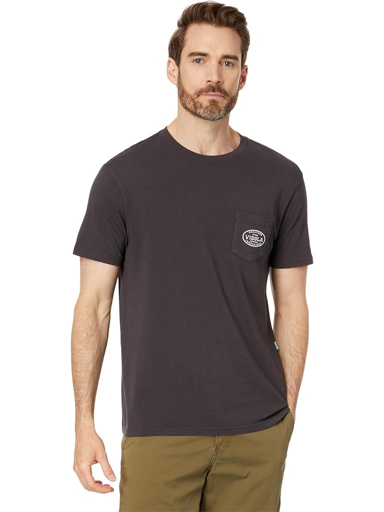 VISSLA Buckled Short Sleeve Pocket Tee